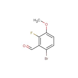 6-bromo-2-fluoro-3-methoxybenzaldehyde
