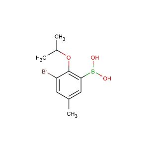 3-bromo-2-isopropoxy-5-methylphenylboronic acid