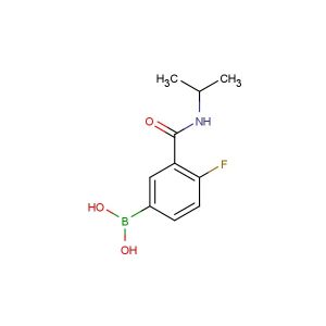 4-fluoro-3-(isopropylcarbamoyl)phenylboronic acid