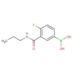 4-fluoro-3-(N-propylcarbamoyl)phenylboronic acid