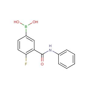 4-fluoro-3-(phenylcarbamoyl)phenylboronic acid