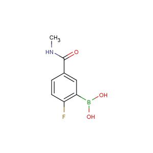2-fluoro-5-(methylcarbamoyl)phenylboronic acid