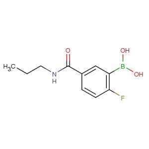 2-fluoro-5-(propylcarbamoyl)phenylboronic acid