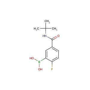 (5-(tert-butylcarbamoyl)-2-fluorophenyl)boronic acid