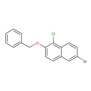 6-benzyloxy-2-bromo-5-chloronaphthalene