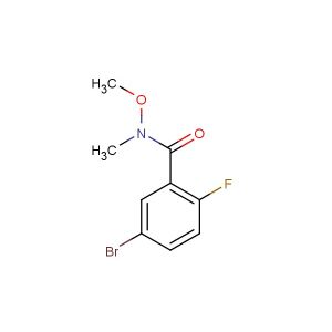 5-bromo-2-fluoro-N-methoxy-N-methylbenzamide