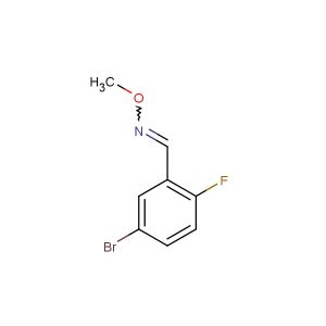 1-(2-fluoro-5-bromophenyl)-N-methoxymethanimine