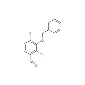 2,4-difluoro-3-(phenylmethoxy)benzaldehyde