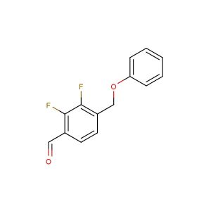 2,3-difluoro-4-formyl-benzyloxybenzene
