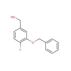 4-fluoro-3-(phenylmethoxy)benzenemethanol