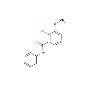 4-hydroxy-5-methoxy-N-phenylnicotinamide