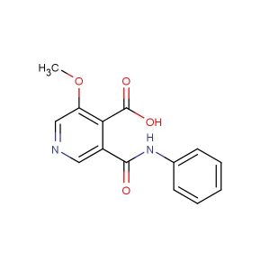 3-methoxy-5-(phenylcarbamoyl)isonicotinic acid