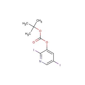 tert-butyl 2,5-diiodopyridin-3-yl carbonate