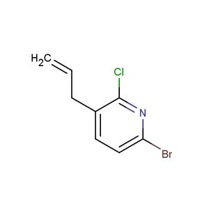 3-allyl-6-bromo-2-chloropyridine