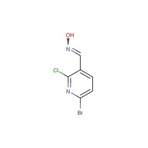 6-bromo-2-chloronicotinaldehyde oxime