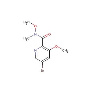 5-bromo-N,3-dimethoxy-N-methylpicolinamide