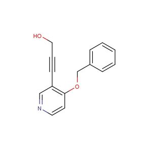 3-(4-(benzyloxy)pyridin-3-yl)prop-2-yn-1-ol