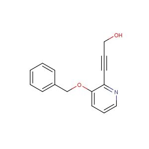 3-(3-(benzyloxy)pyridin-2-yl)prop-2-yn-1-ol