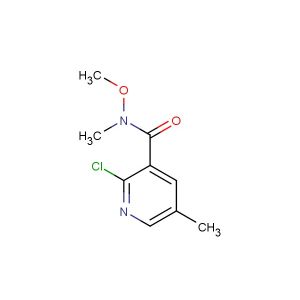 2-chloro-N-methoxy-N,5-dimethylnicotinamide