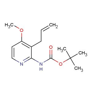 tert-butyl (3-allyl-4-methoxypyridin-2-yl)carbamate
