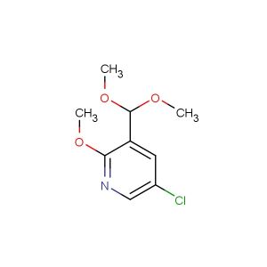 5-chloro-3-(dimethoxymethyl)-2-methoxypyridine