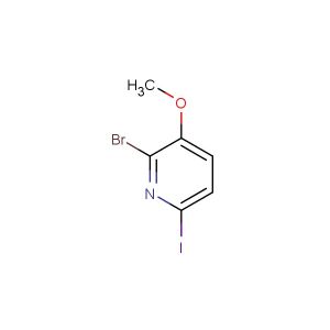 2-bromo-6-iodo-3-methoxypyridine