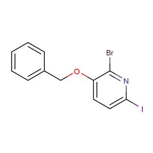 3-(benzyloxy)-2-bromo-6-iodopyridine