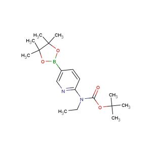 (ethyl)[5-(4,4,5,5-tetramethyl-[1,3,2]dioxaborolan-2-yl)pyridin-2-yl]carbamic acid tert-butyl ester