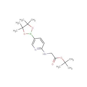 tert-butyl 2-((5-(4,4,5,5-tetramethyl-1,3,2-dioxaborolan-2-yl)pyridin-2-yl)amino)acetate