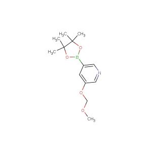 3-(methoxymethoxy)-5-(4,4,5,5-tetramethyl-1,3,2-dioxaborolan-2-yl)pyridine