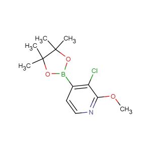 3-chloro-2-methoxy-4-(4,4,5,5-tetramethyl-1,3,2-dioxaborolan-2-yl)pyridine