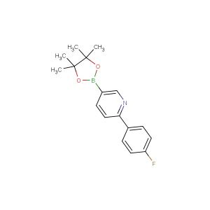 2-(4-fluorophenyl)-5-(4,4,5,5-tetramethyl-1,3,2-dioxaborolan-2-yl)pyridine