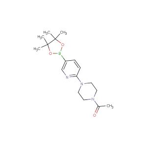 1-(4-(5-(4,4,5,5-tetramethyl-1,3,2-dioxaborolan-2-yl)pyridin-2-yl)piperazin-1-yl)ethanone