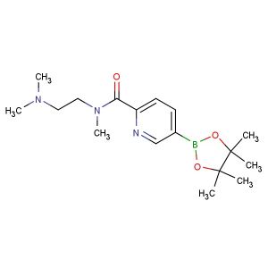 N-(2-(dimethylamino)ethyl)-N-methyl-5-(4,4,5,5-tetramethyl-1,3,2-dioxaborolan-2-yl)picolinamide