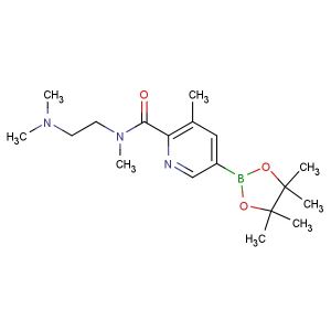 N-(2-(dimethylamino)ethyl)-N,3-dimethyl-5-(4,4,5,5-tetramethyl-1,3,2-dioxaborolan-2-yl)picolinamide