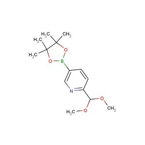2-(dimethoxymethyl)-5-(4,4,5,5-tetramethyl-1,3,2-dioxaborolan-2-yl)pyridine