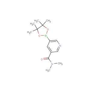N,N-dimethyl-5-(4,4,5,5-tetramethyl-1,3,2-dioxaborolan-2-yl)nicotinamide