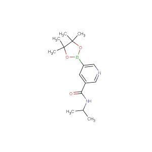 N-isopropyl-5-(4,4,5,5-tetramethyl-1,3,2-dioxaborolan-2-yl)nicotinamide