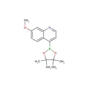 7-methoxy-4-(4,4,5,5-tetramethyl-1,3,2-dioxaborolan-2-yl)quinoline