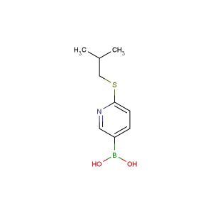 6-(isobutylthio)pyridine-3-boronic acid
