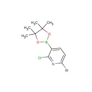 6-bromo-2-chloro-3-(4,4,5,5-tetramethyl-1,3,2-dioxaborolan-2-yl)pyridine