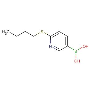 6-(butylthio)pyridine-3-boronic acid
