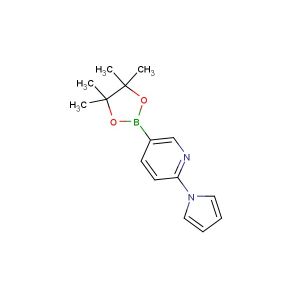 2-(1H-pyrrol-1-yl)-5-(4,4,5,5-tetramethyl-1,3,2-dioxaborolan-2-yl)pyridine