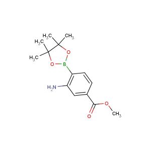 methyl 3-amino-4-(4,4,5,5-tetramethyl-1,3,2-dioxaborolan-2-yl)benzoate