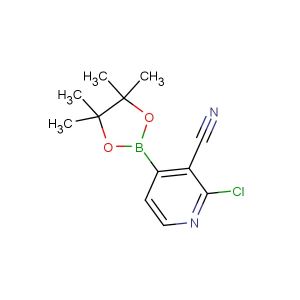 2-chloro-4-(4,4,5,5-tetramethyl-1,3,2-dioxaborolan-2-yl)nicotinonitrile