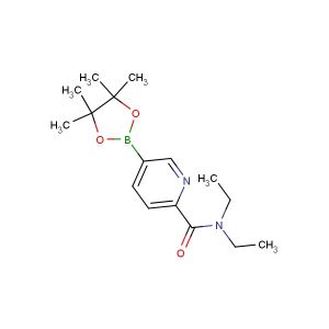 N,N-diethyl-5-(4,4,5,5-tetramethyl-1,3,2-dioxaborolan-2-yl)picolinamide