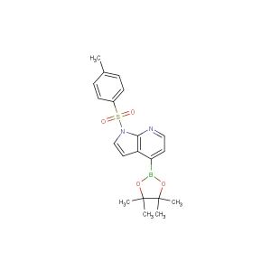 4-(4,4,5,5-tetramethyl-1,3,2-dioxaborolan-2-yl)-1-tosyl-1H-pyrrolo[2,3-b]pyridine