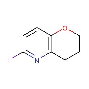 6-iodo-3,4-dihydro-2H-pyrano[3,2-b]pyridine