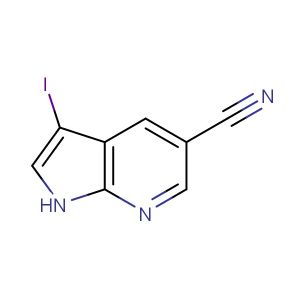 3-iodo-1H-pyrrolo[2,3-b]pyridine-5-carbonitrile