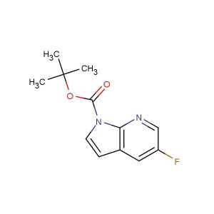 tert-butyl 5-fluoro-1H-pyrrolo[2,3-b]pyridine-1-carboxylate
